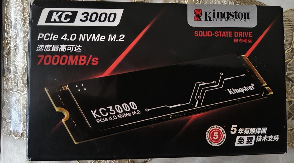 SSD Nvme Kingston KC3000 1TB