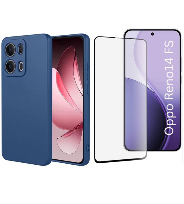 Oppo Reno 14 14F 14FS A5 5G A5 PRO Husa TPU Case + Folie Sticla Clear