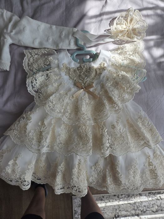 Rochiță botez bebe
