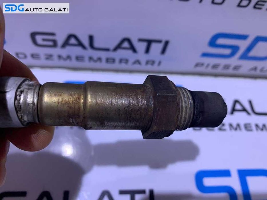 Senzor Sonda Lambda Galerie Evacuare cu 6 Pini Fire la Mufa Audi A3 8P 2.0 FSI AXW BMB BLX 2004 - 2008 Cod 06F906262H 0258017010 [B0074]