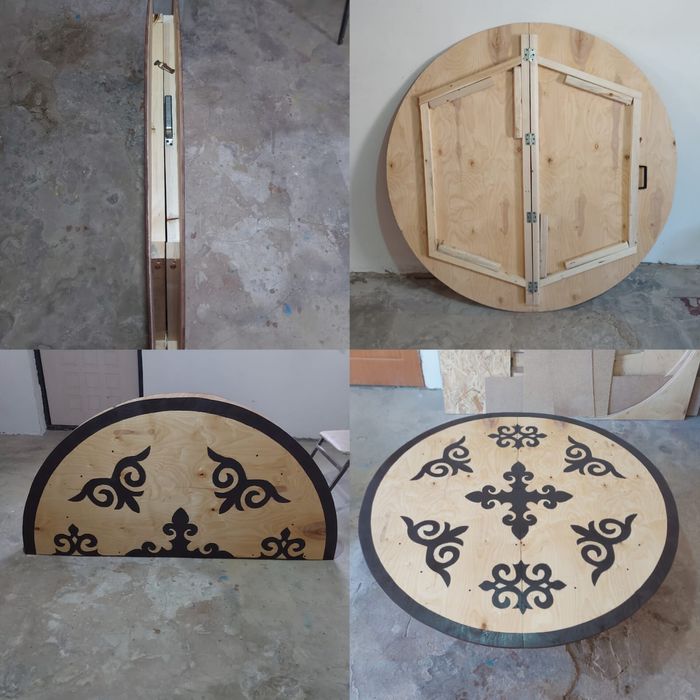 Жиналмалы жер стол