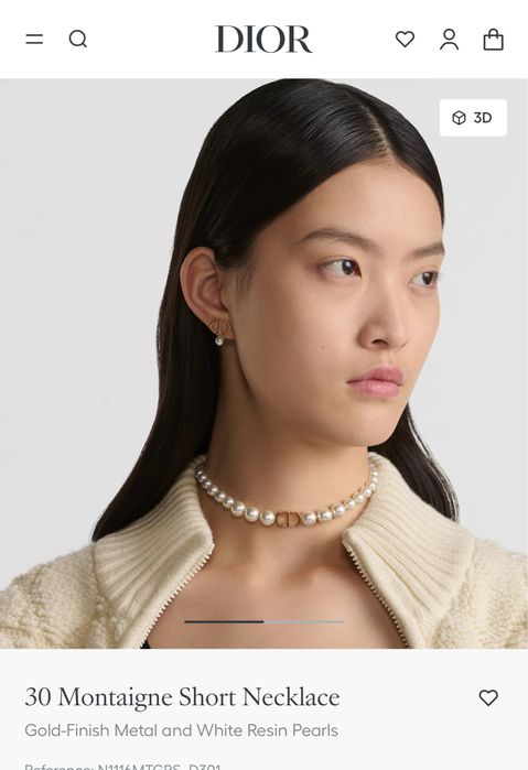 30 Montaigne Short Necklace