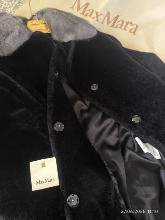 Шуба из натуральной ламы