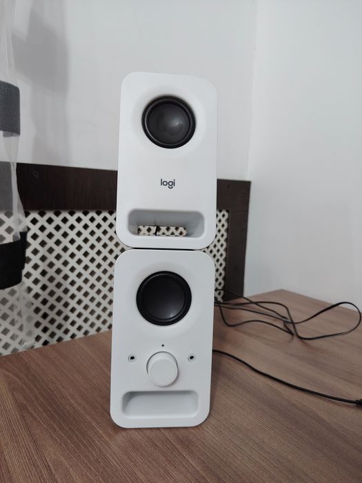 Колонки для компьютера Logitech Z150 (Белые) / Акустика 2.0