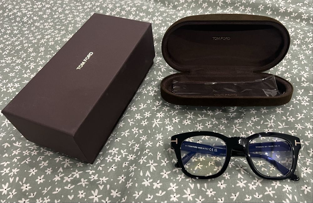 Tom Ford очила Blue Block без диоптер