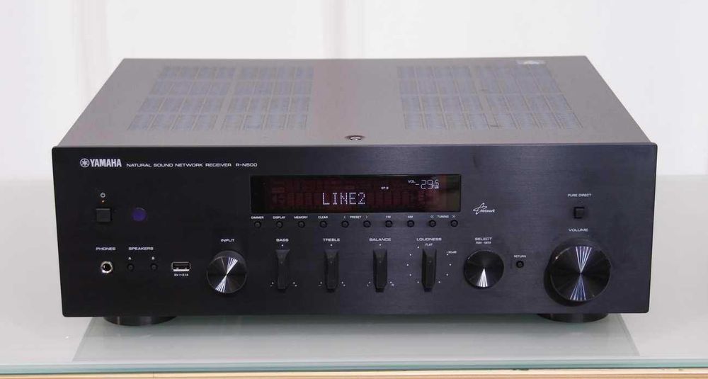 Yamaha R-N500 - качествен Network ресивър с Dac, USB, Bluetooth