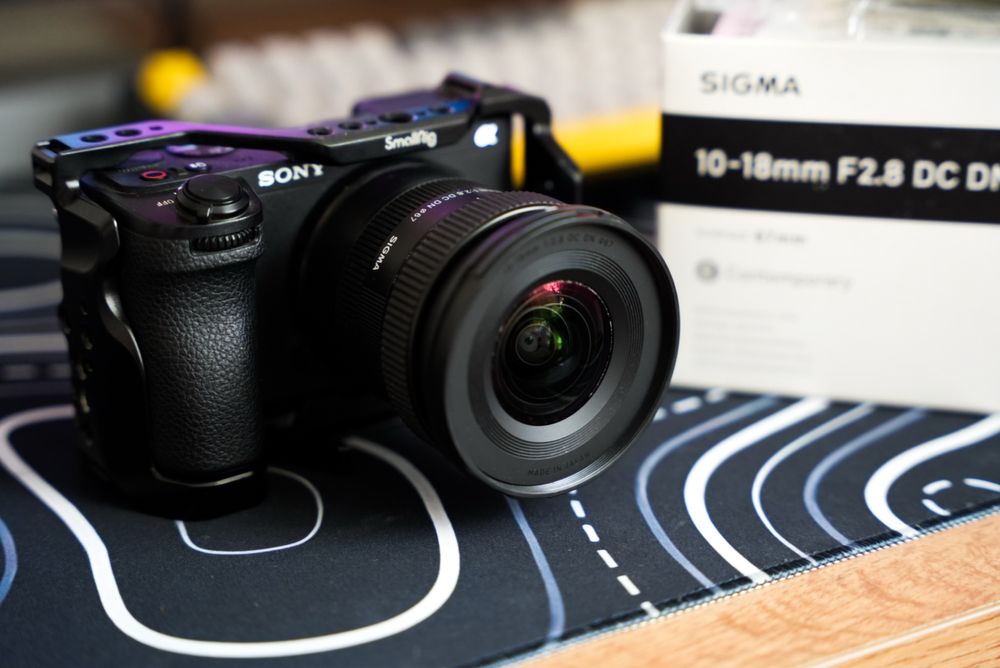 SIGMA 10-18MM, F2.8 sony e