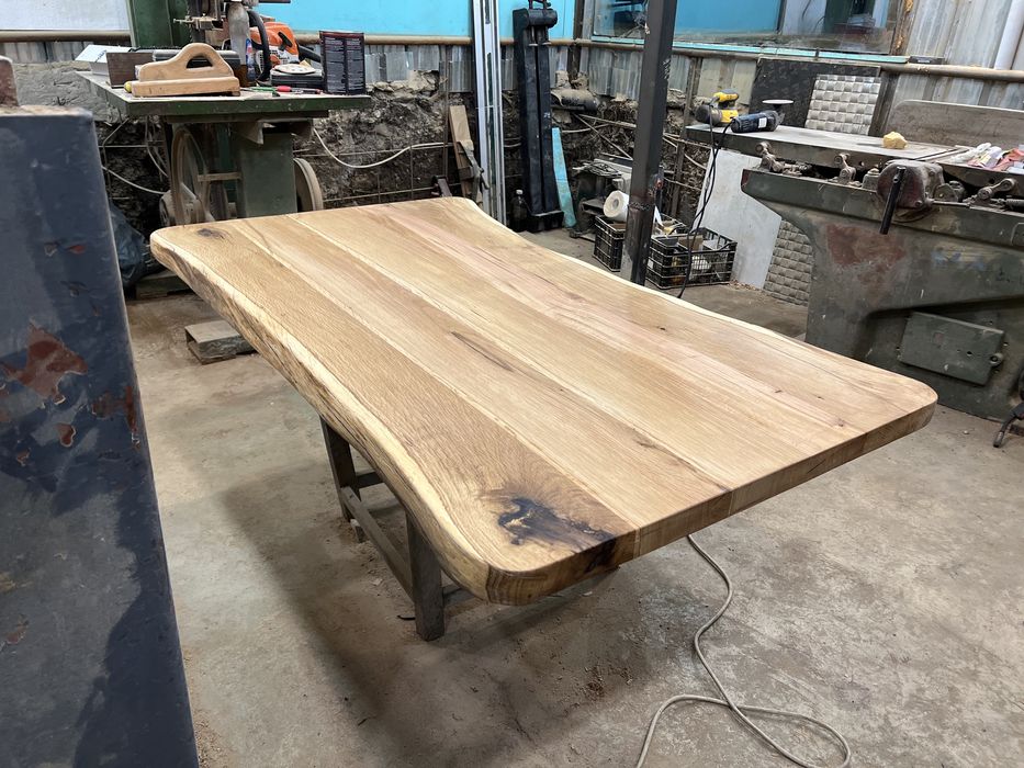 Плот за маса, баня масивно дърво