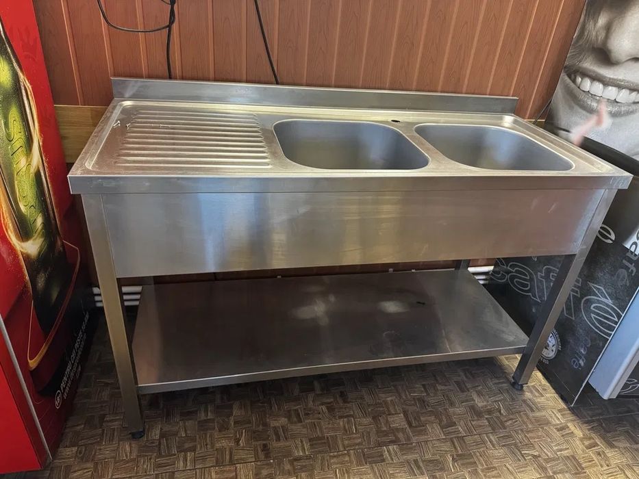 Spalator inox / mese de inox / mobilier de inox