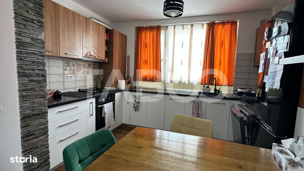 Apartament decomandat 3 camere mobilat utilat zona Arhitectilor Sibiu