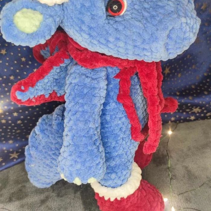 Ръчно плетено меченце