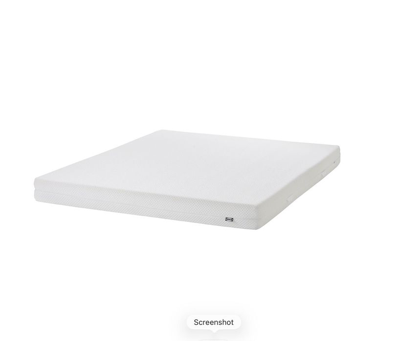 Легло с надстройка плюс матрак 140/200 см от IKEA