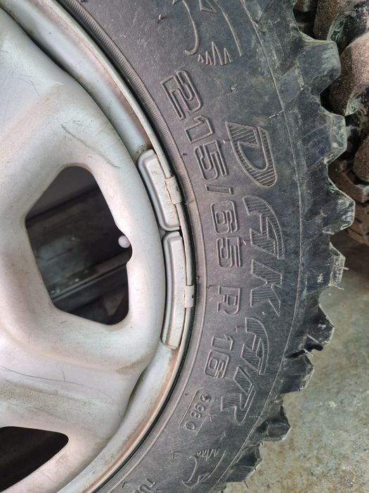 Anvelope + Jante otel Offroad Insa Turbo Dakar 215/65/16 M+S
