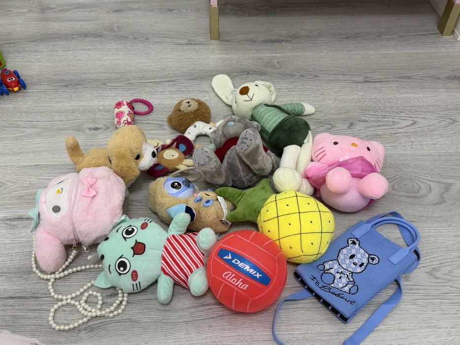 Все игрушки по 500 тг