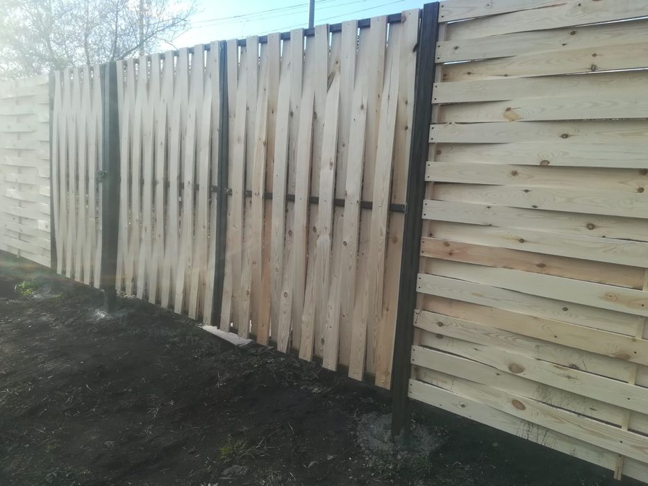 Плетёный забор..