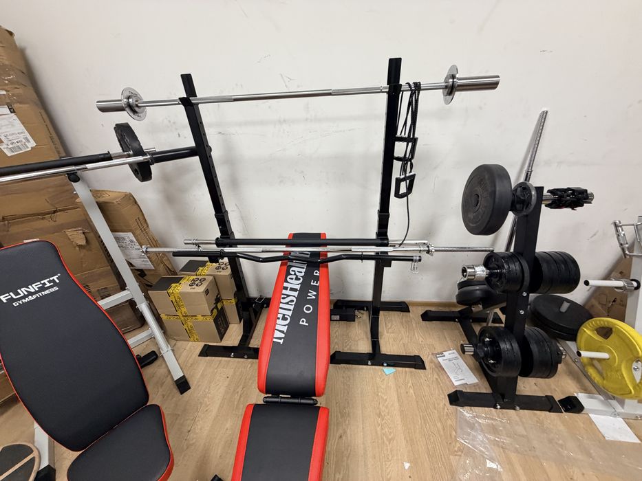 Bara haltere 180 cm. 10 kg. 28 mm, noua pret 200 lei, predare in sec.4