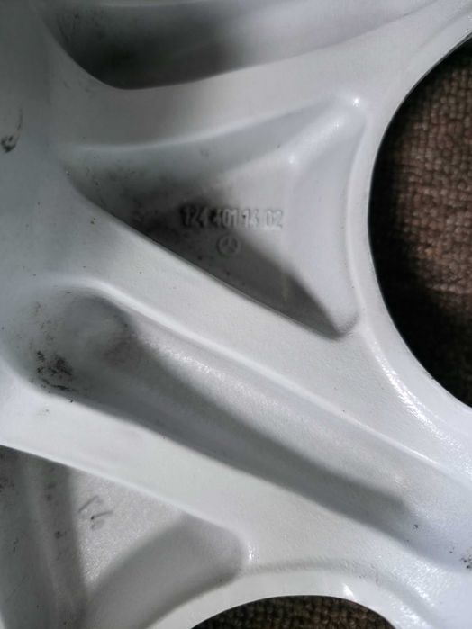 4 Jante Aliaj 5x112 16'' 8J ET 34 - OEM Mercedes E-Class W124 / Mercedes SL 129R - Retro Style - Impecabile