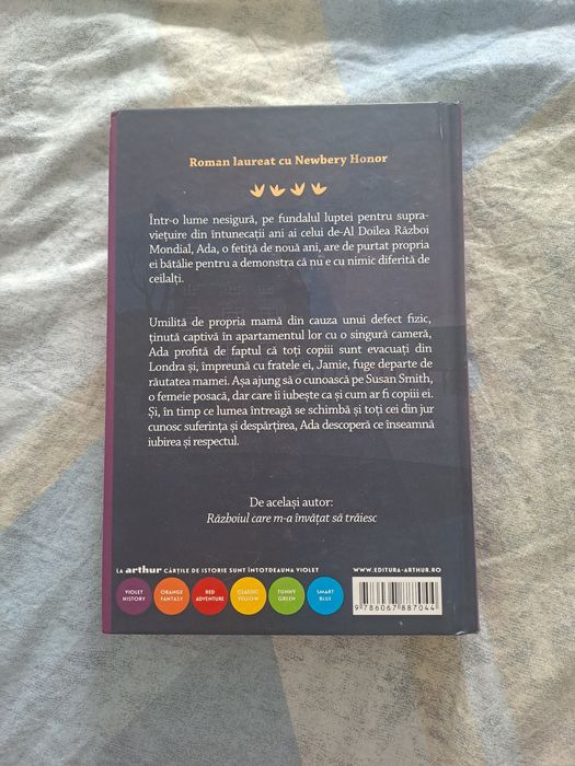 Carte ,,Războiul care mi-a salvat viața"