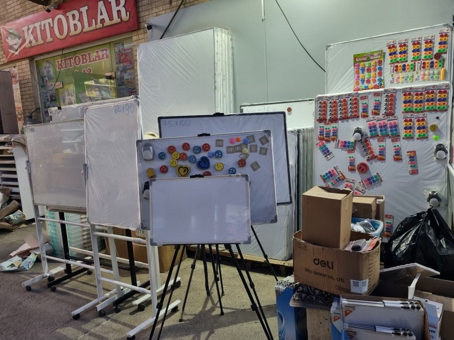 Yangi markerli oq doska optom