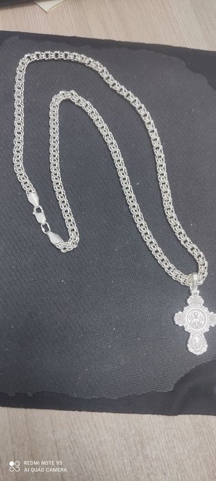 Цепь серебрянная 925пробы