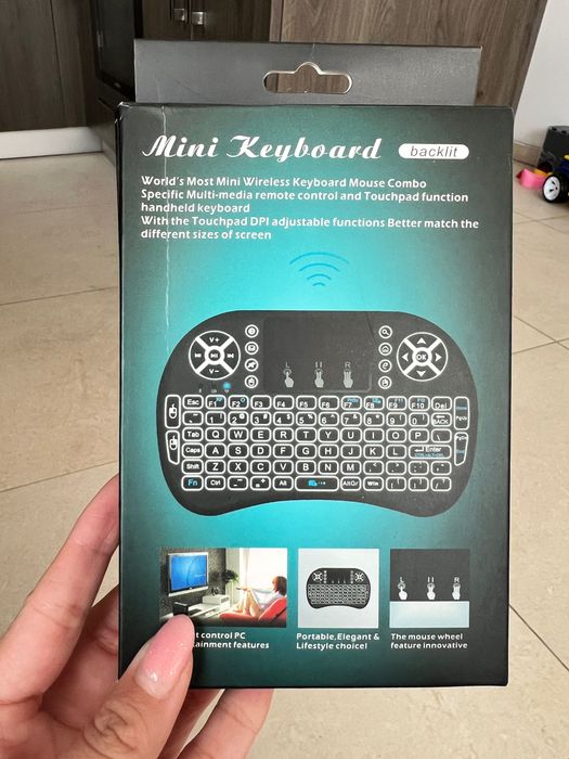 Keyboard mini pentru televizor, pc etc