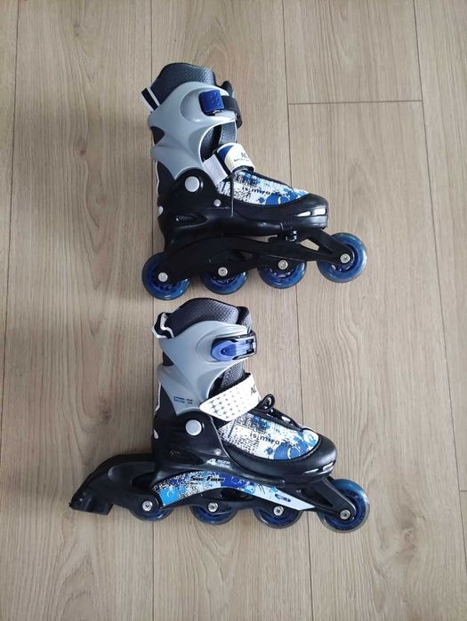 Ролери ACTION 30-33 номер + протектори за колена,  лакти и китки