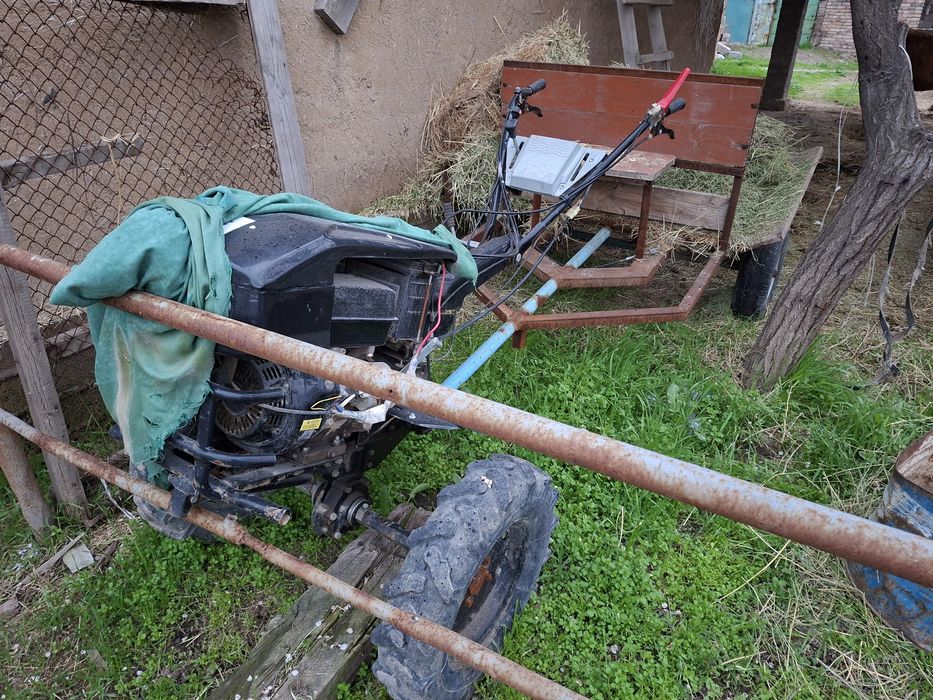 Motoblok aravasi bilan