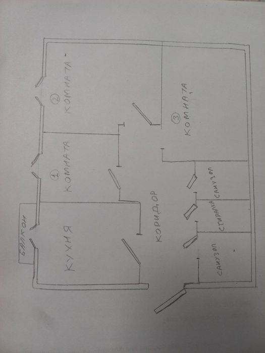Продаетс 3хком рядом с метро Шахристан.Юнусабад