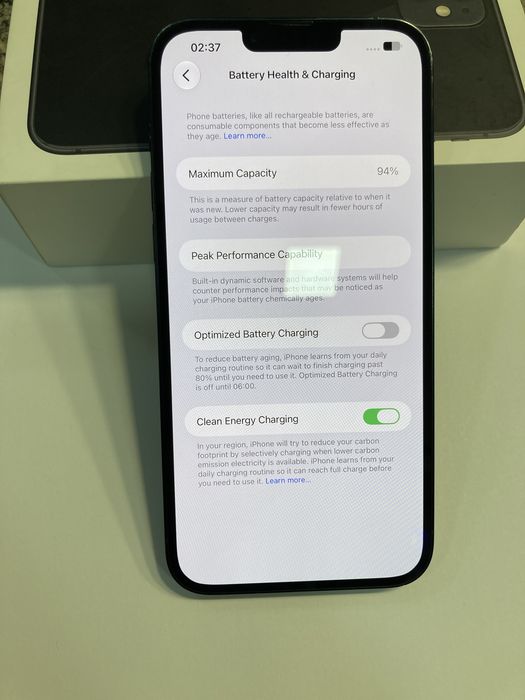 iPhone 14 Plus , 256 GB , 94% Bateria