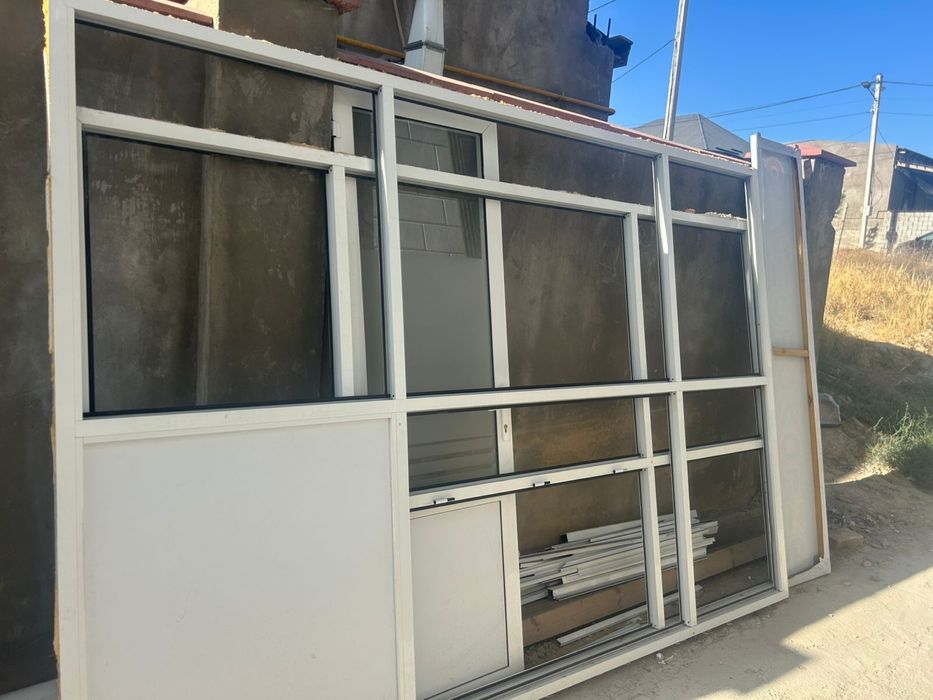 Витраж бу двер окна