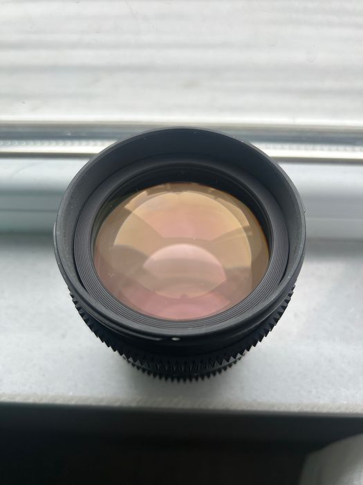 Samyang 85 mm T1.5 SONY A APSC - cine lens