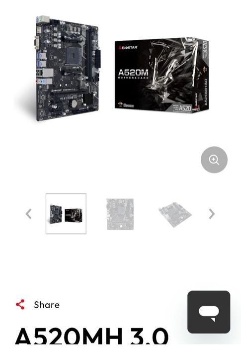 Biostar A520M + Ryzen 7 2700