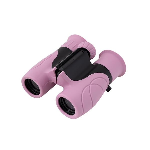 Binoclu compact pentru copii, 8x21, roz