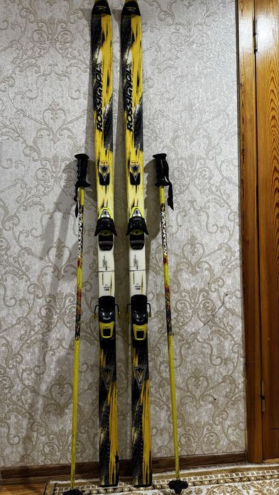 Горные лыжи Rossignol 184см + палки