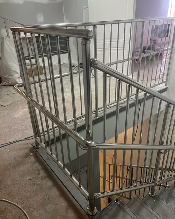 Перила  из нержавеющей  стали