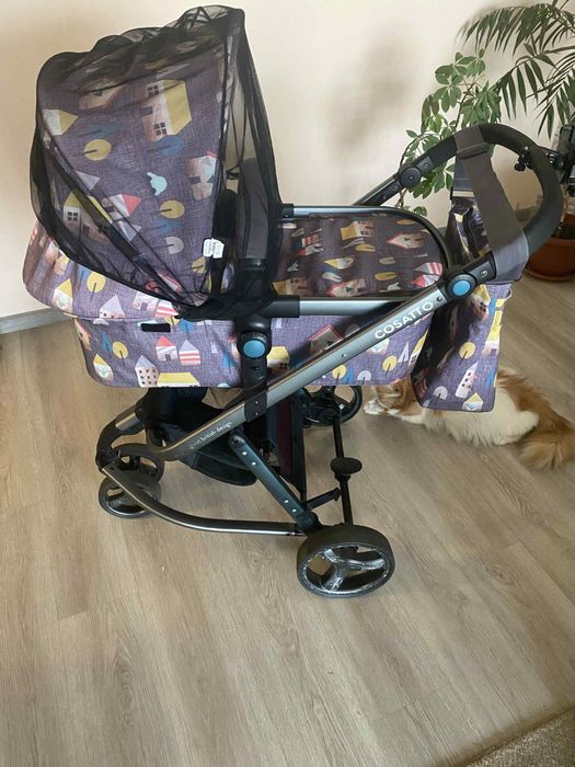 Бебешка кочичка с летен и зимен кош