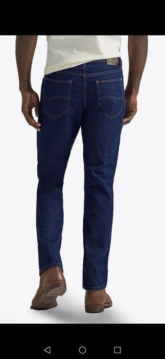 Джинсы Lee regular fit.р.-34/32 и 36/32.