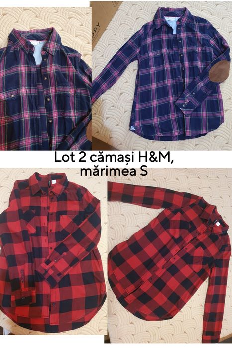 Lot cămăși H&M marimea S