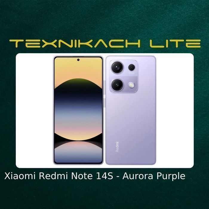Xiaomi Redmi Note 14S • Доставка Бесплатно