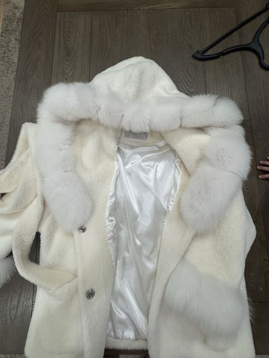 Полушубок альпака новый MaxMara