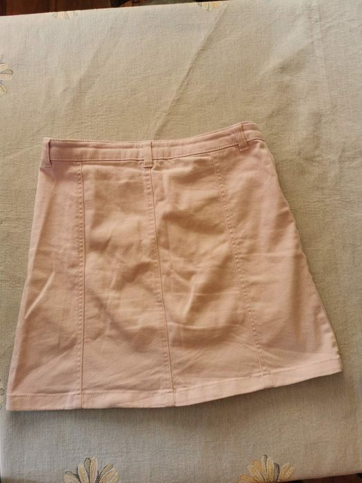 Дънкови поли+лятна блузка