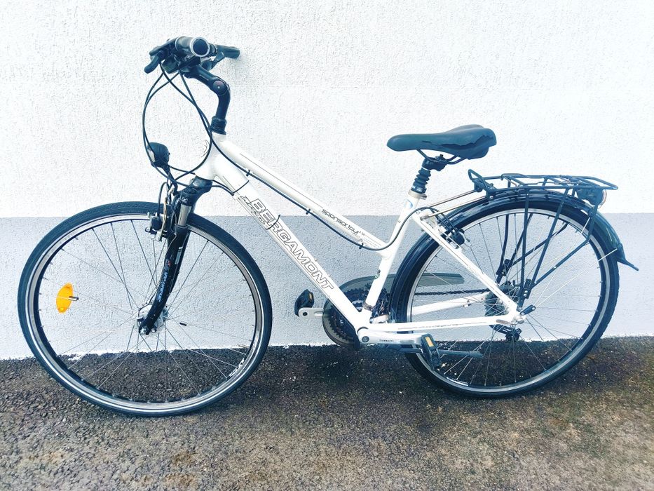 Bicicleta dama Bergamont lady alba