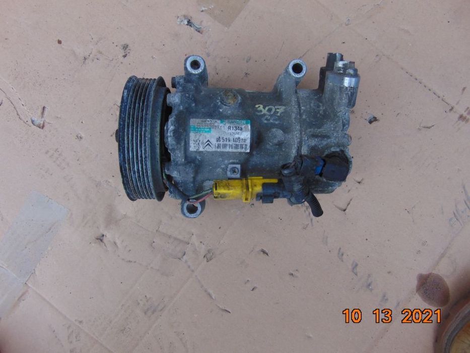 Compresor clima peugeot 307cc 1.6 benzina 1.4hdi 1.6hdi citroen c3 c4 3008 berlingo parner