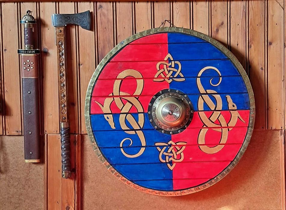 Нормандски щит-дървен