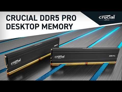 Crucial DDR5 Pro Series 32GB (2×16GB) Desktop версия