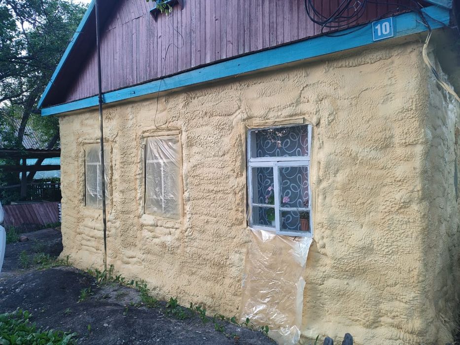 Утепление домов ППУ пеной