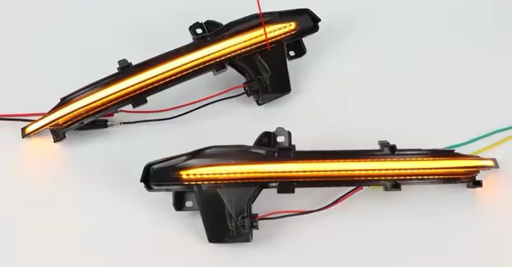 Set nou de semnalizari dinamice (oglinzi) fumurii pentru Audi A6 A7 C8