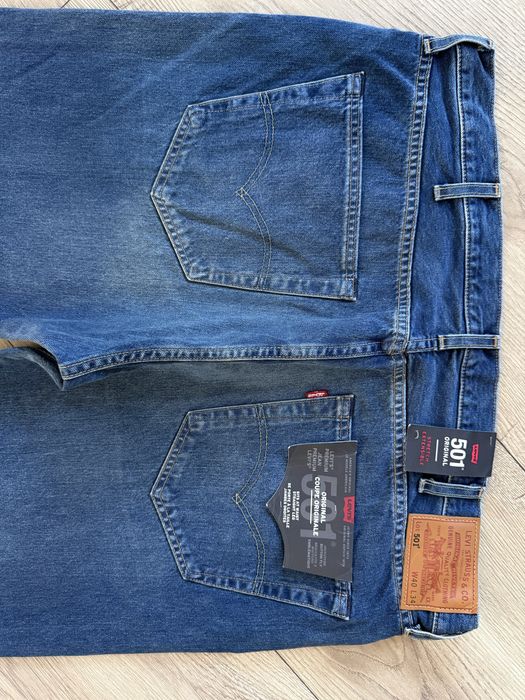 Blugi LEVIS 501 Albastru Barbati | Marime 40 x 34 (Talie 104 cm)