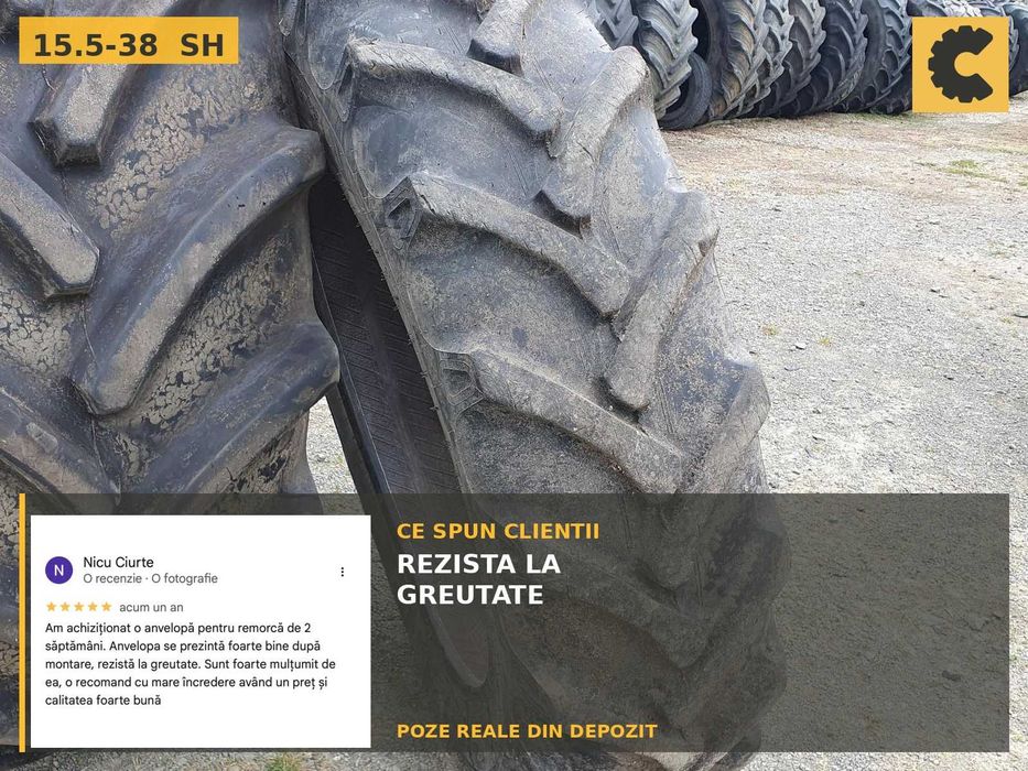 Cauciucuri 15.5-38 400/75R38 Ceat Anvelope Tractor SH IEFTIN Garantie