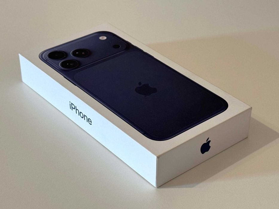Бартер! Чисто НОВ! 36м.Гаранция! iPhone 17 Pro Max 1TB (1,000GB) Deep Blue (Син)